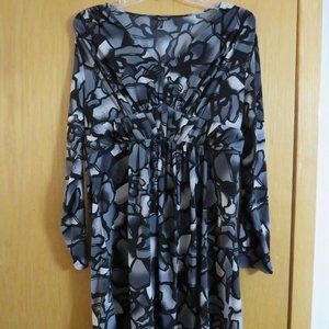 Daisy Fuentes ruched dress SZ XL